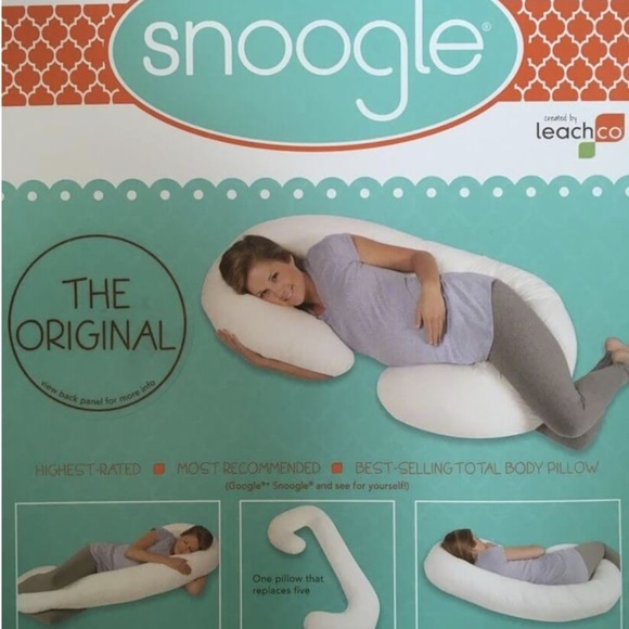 COPY - Snoogle Pregnancy Pillow - Picture 1 of 2